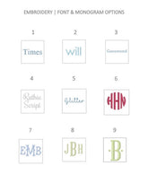 monogramming information