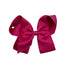 hot pink grosgrain bow