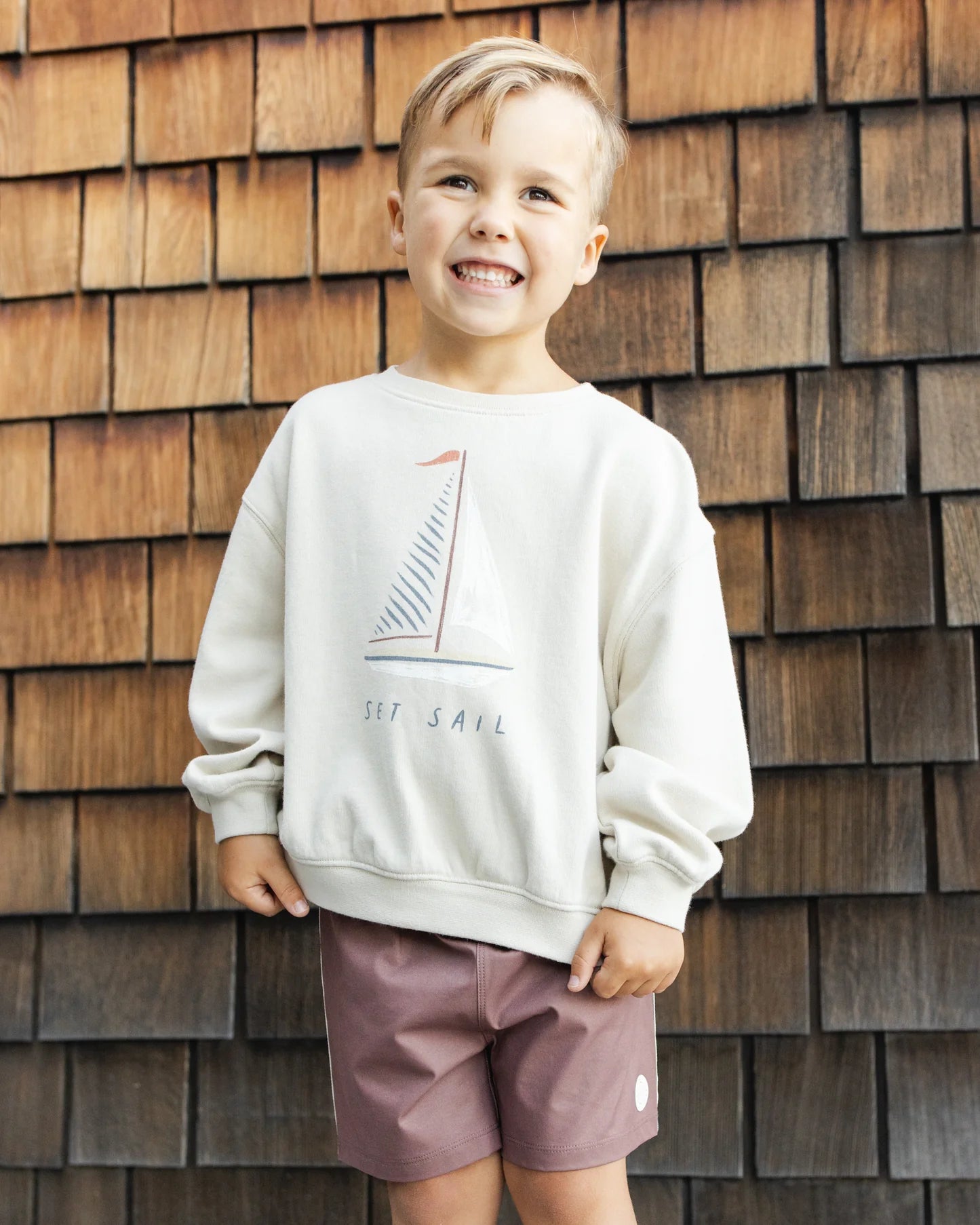 Pebble Set Sail Oversized Sweatshirt