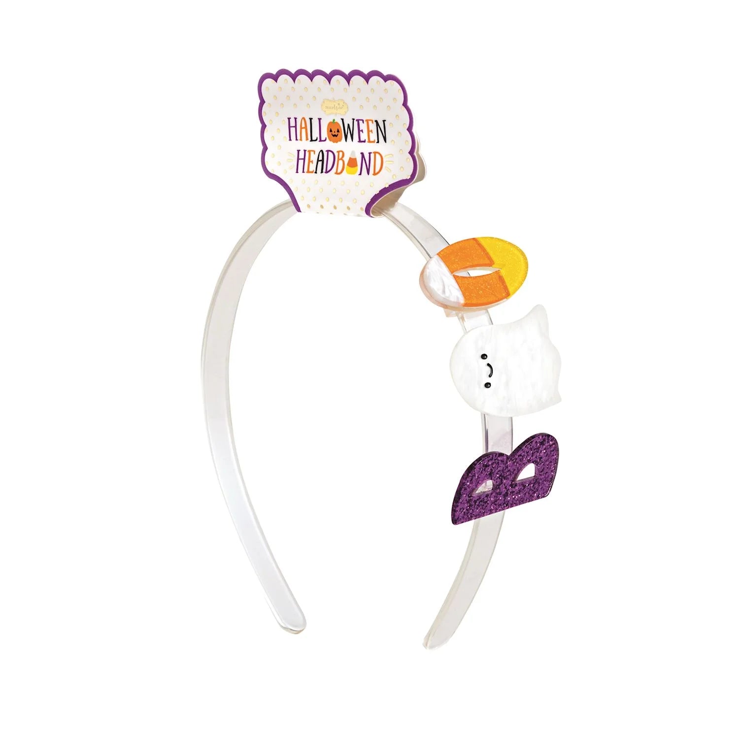 headband with Boo on it