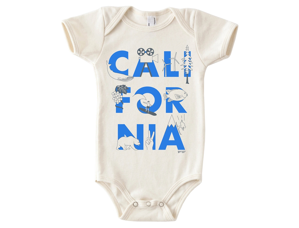 California Font Onesie