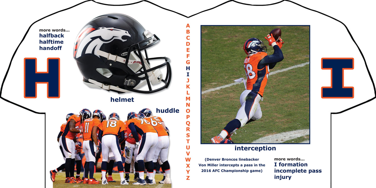 Children's Denver Broncos ABC Book