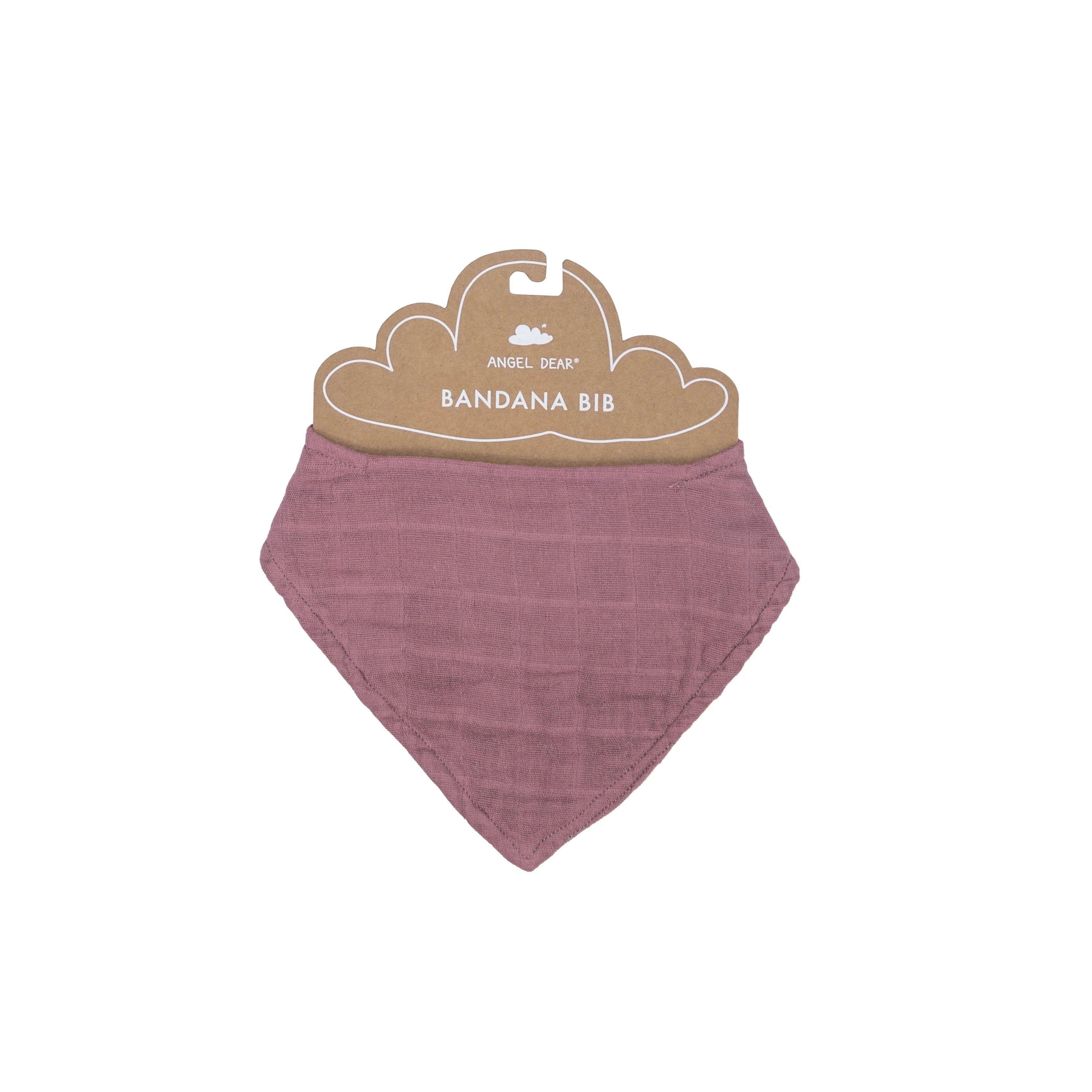 fox glove pink color bib