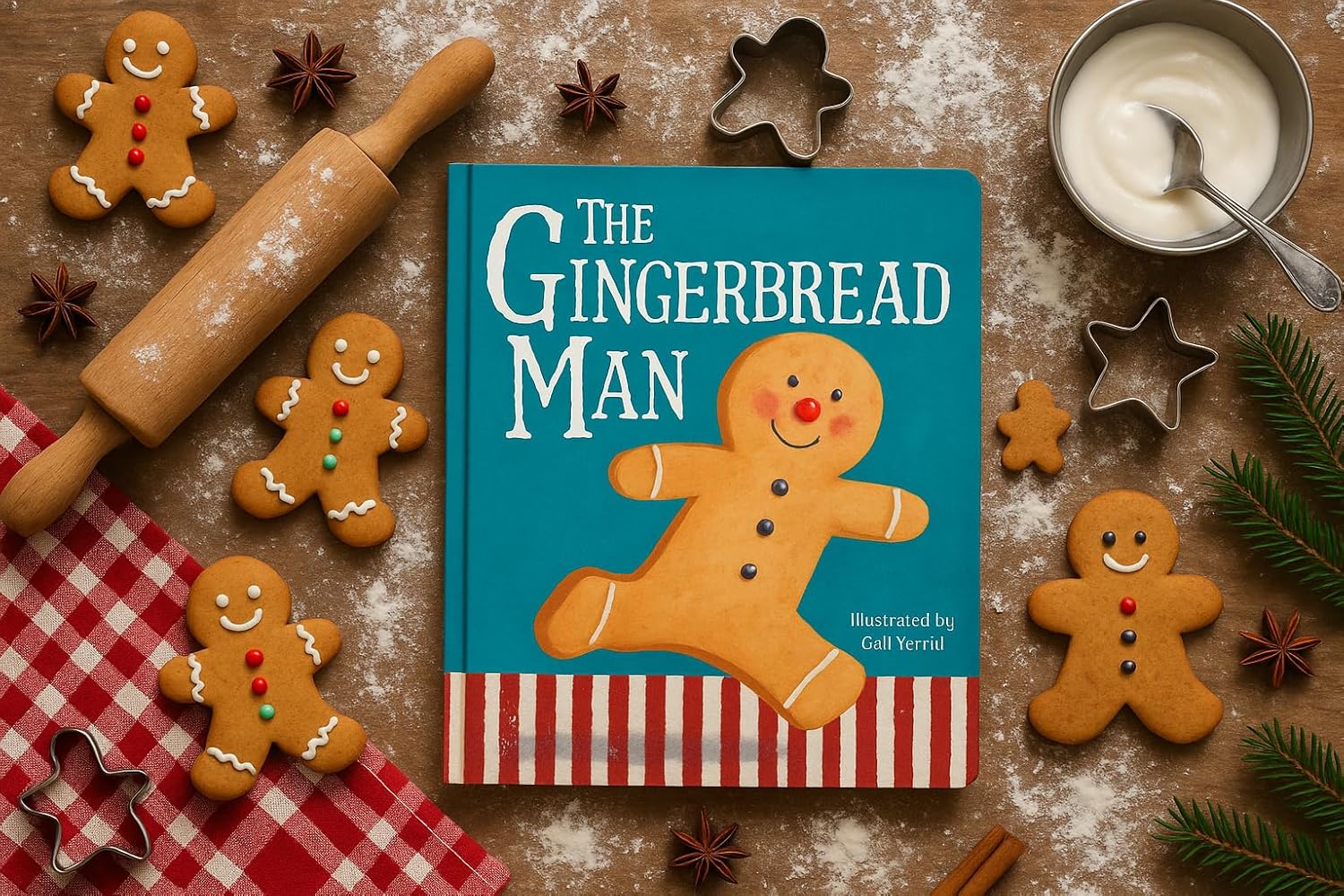 The Gingerbread Man: A Classic Fairytale Keepsake Book