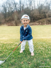 navy golf quarter zip