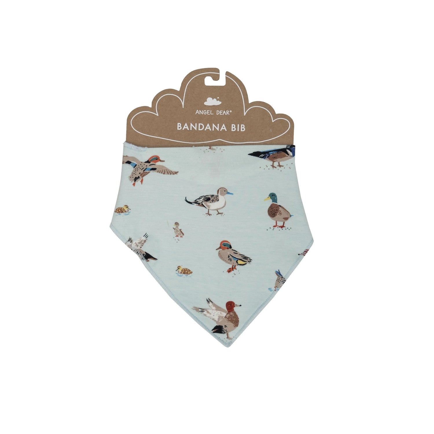 Bavoir Bandana Canards Verts