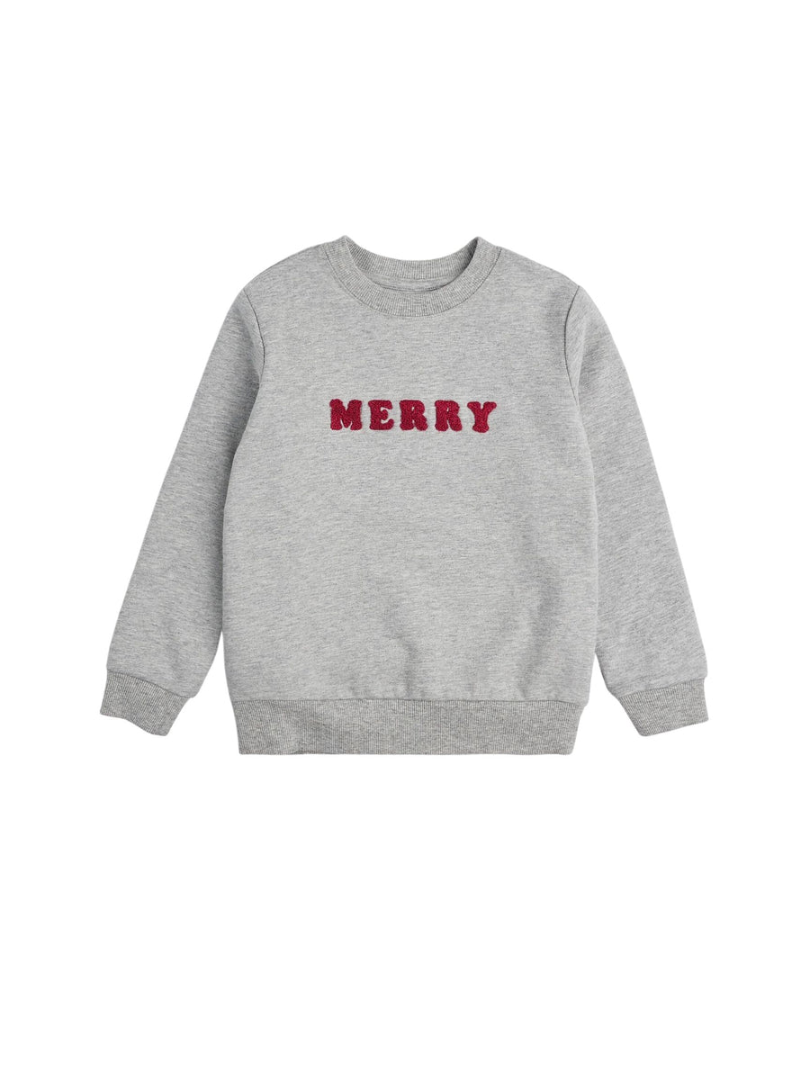 Grey hot sale christmas sweatshirt