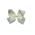 ivory grosgrain bow