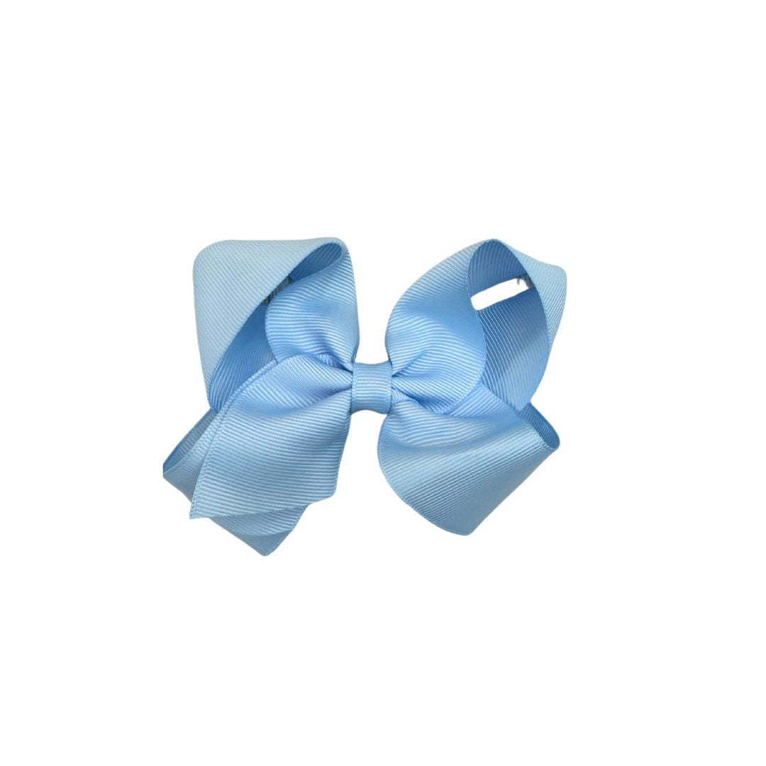 light blue grosgrain bow