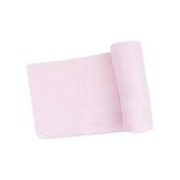pink baby blanket