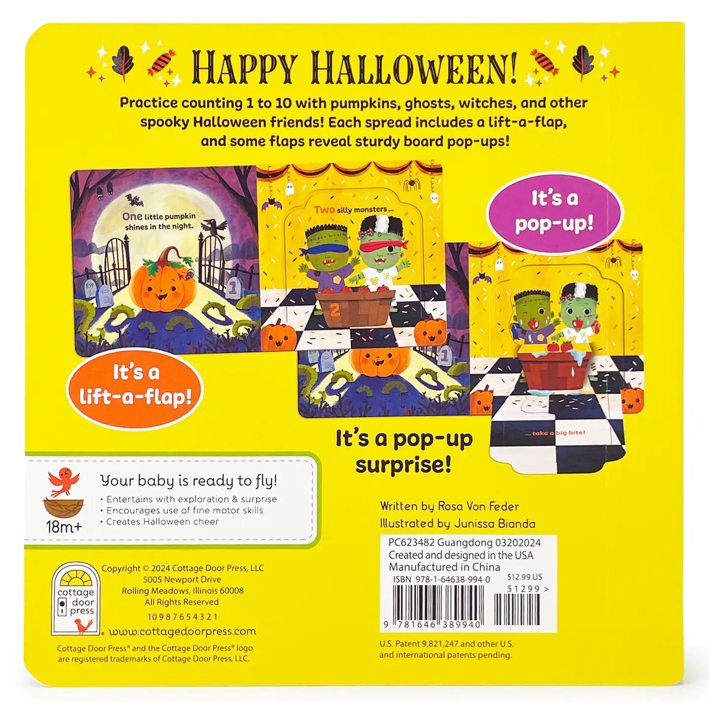 Back cover of a children&