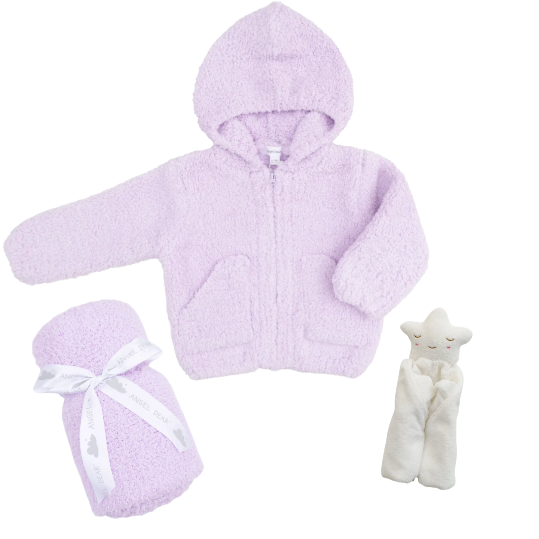 Cozy Lavender Chenille Gift