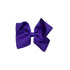 purple grosgrain bow