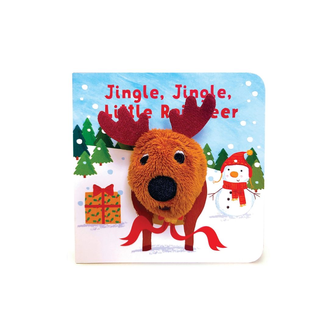 Jingle, Jingle, Little Reindeer Finger Puppet Book
