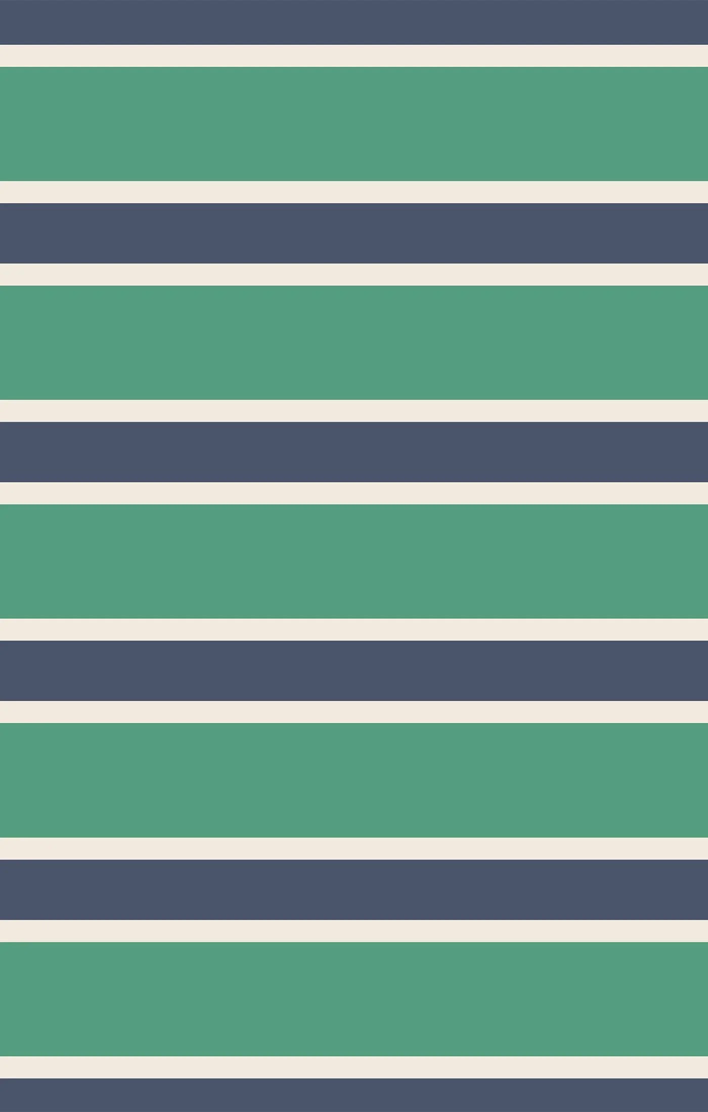 green and navy rugby stripe dress