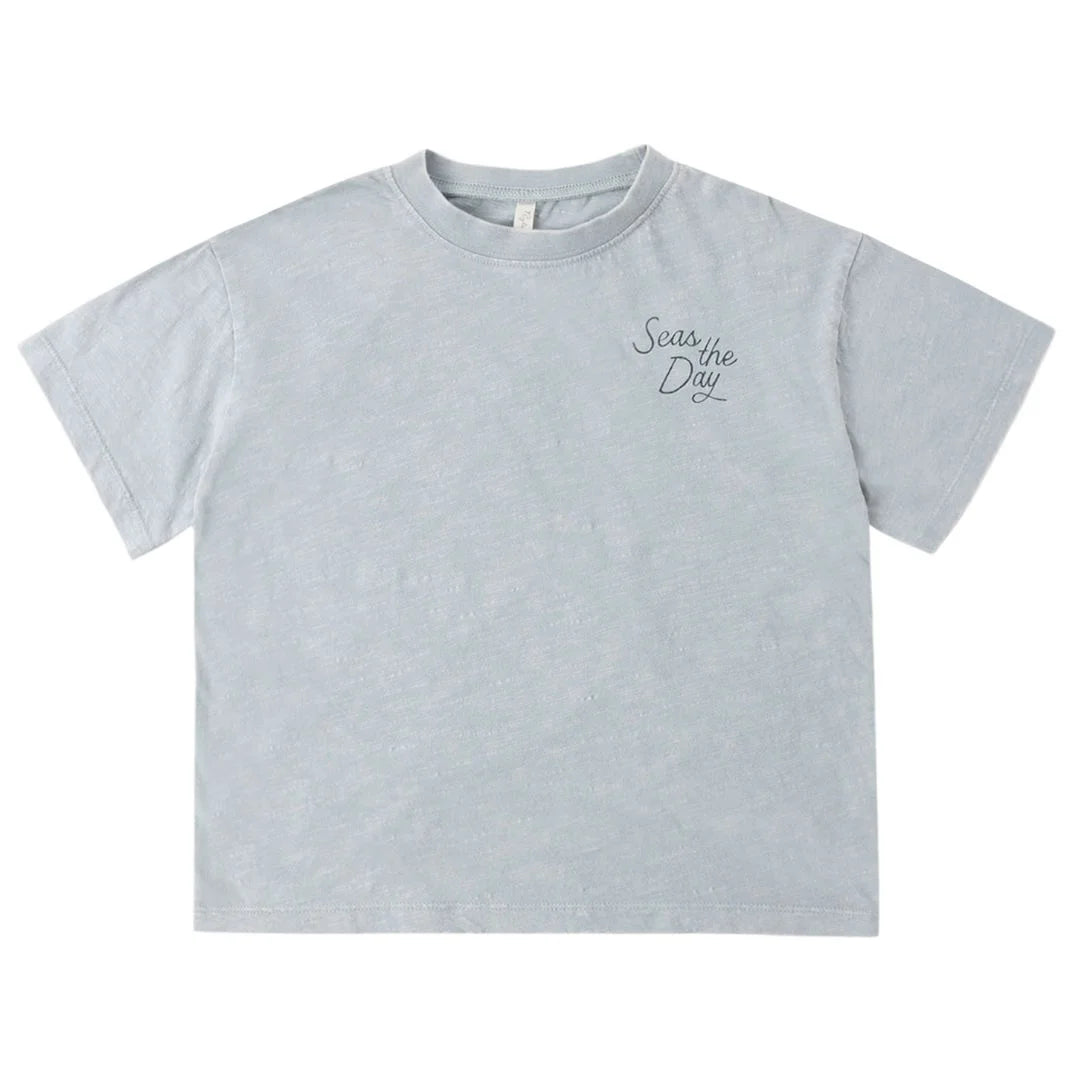 Light gray t-shirt with &