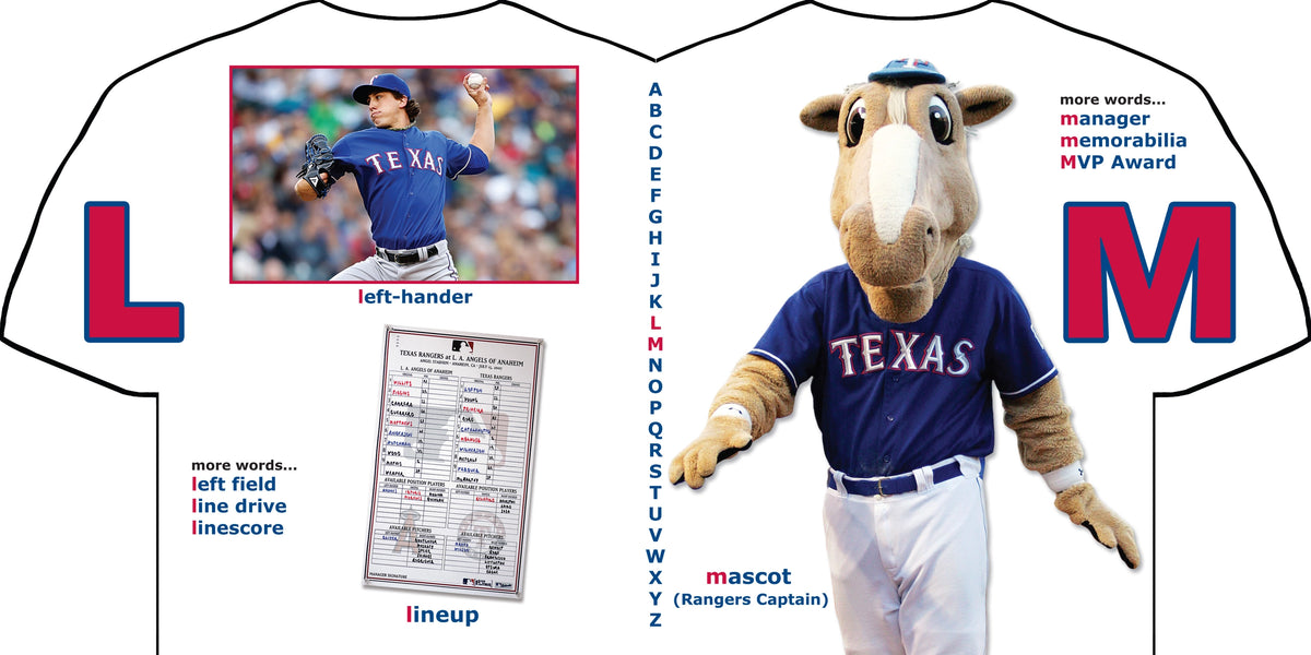 Texas Rangers ABC Book