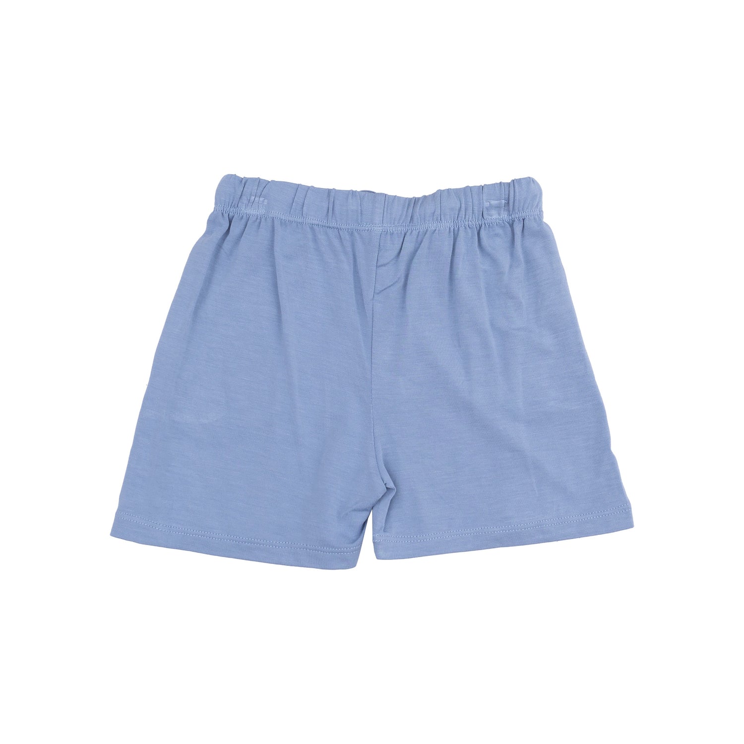 White/Blue Tugboats Crewneck Tee & Short 2pc Set