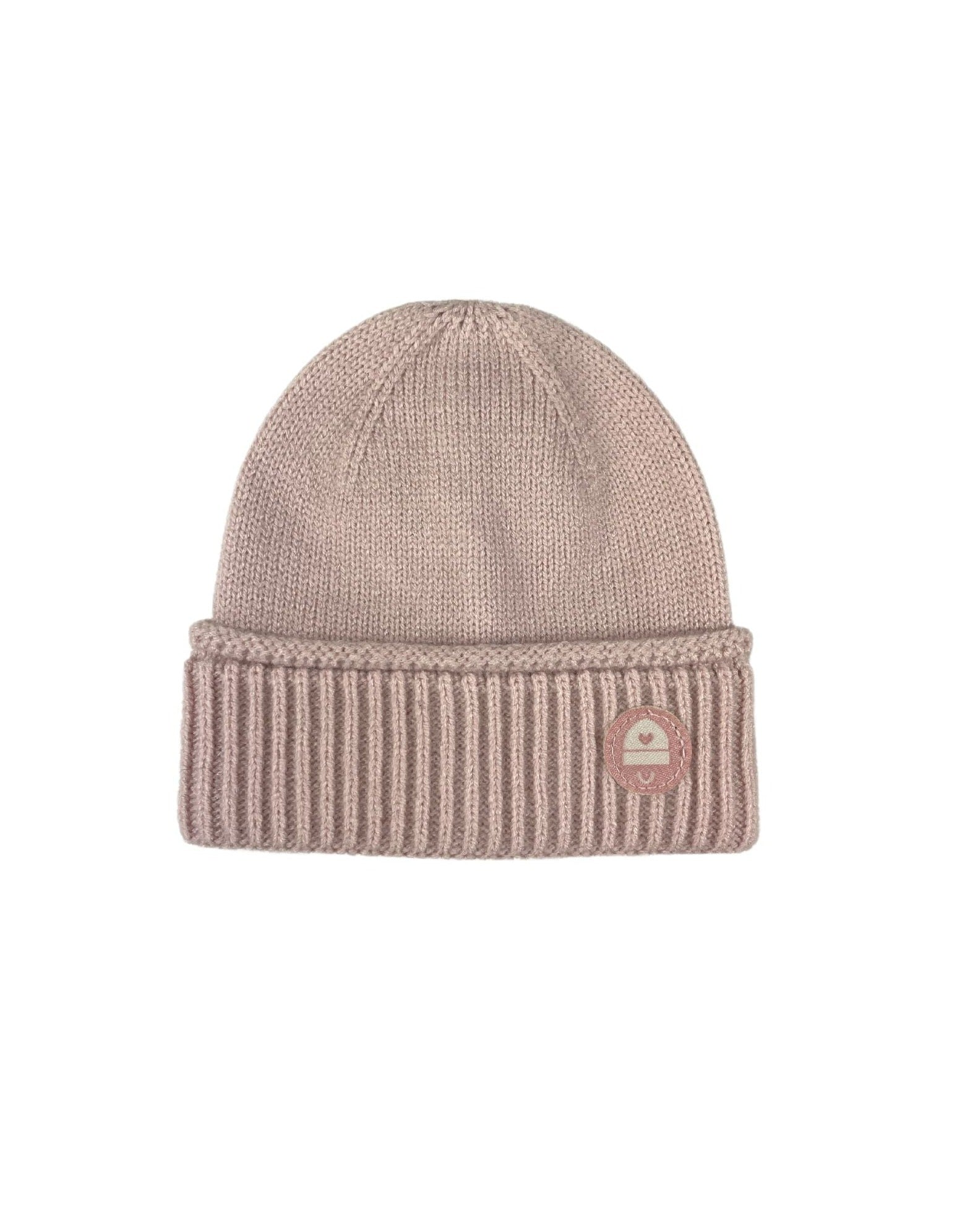 rose ribbed hat