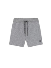 grey drawstring baby shorts