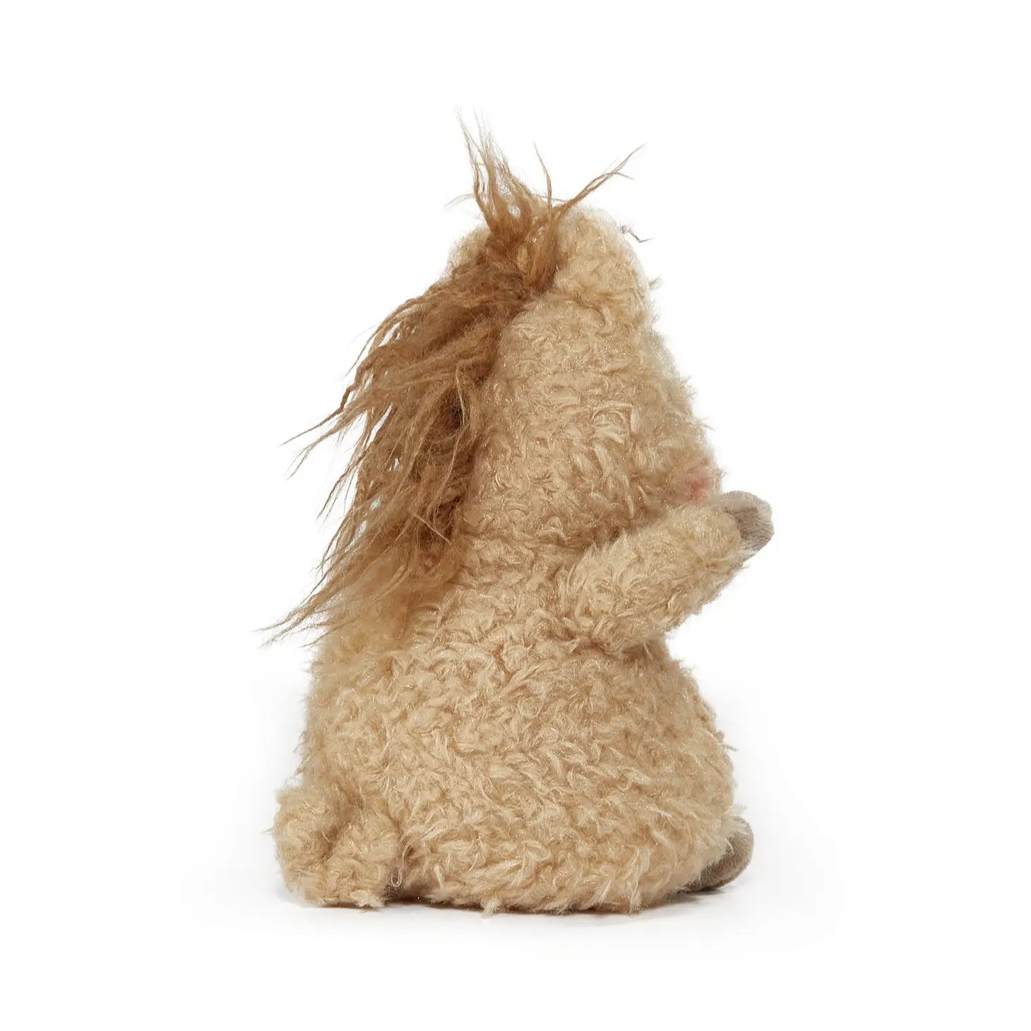 back view of horse plush