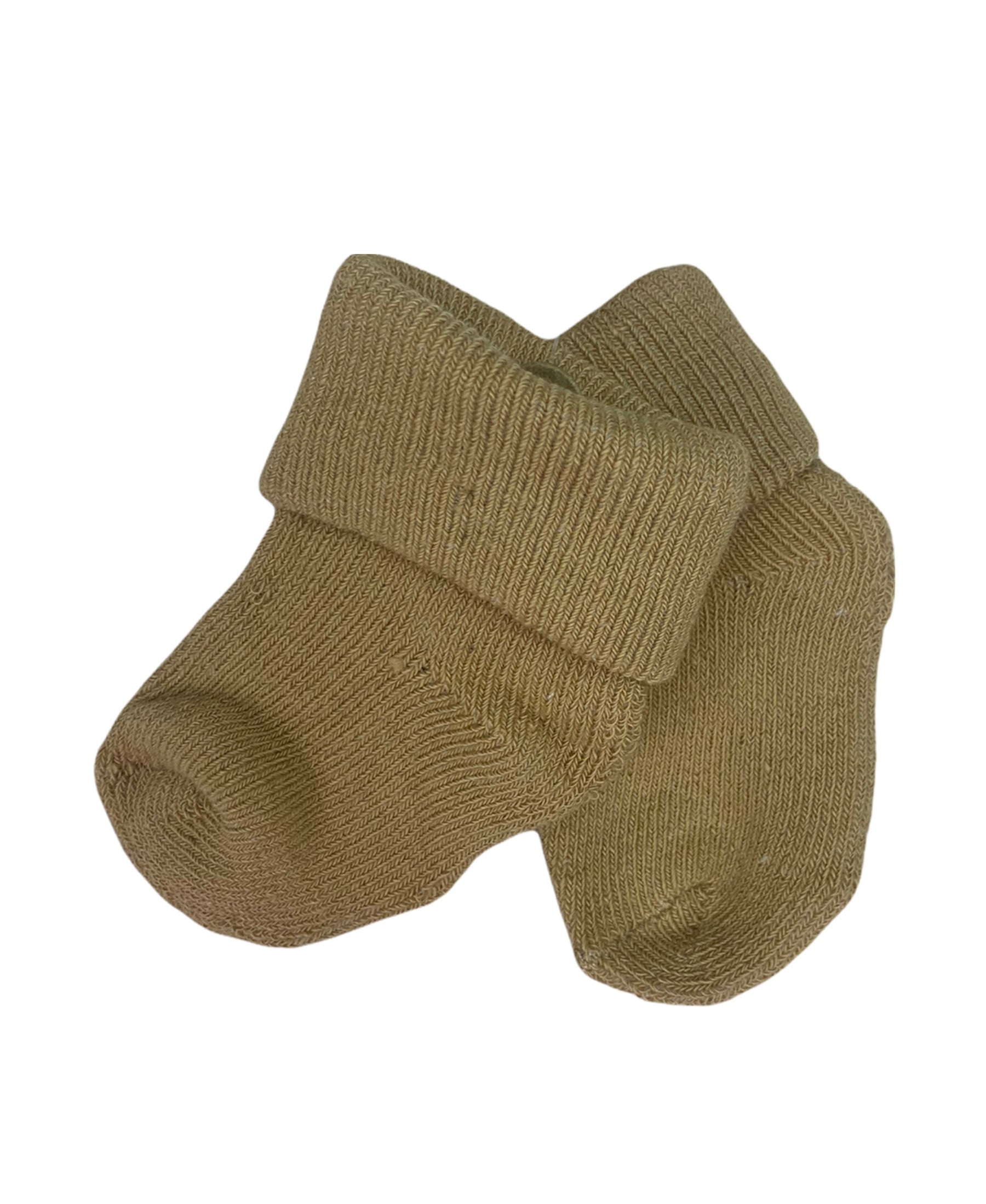 camel baby socks