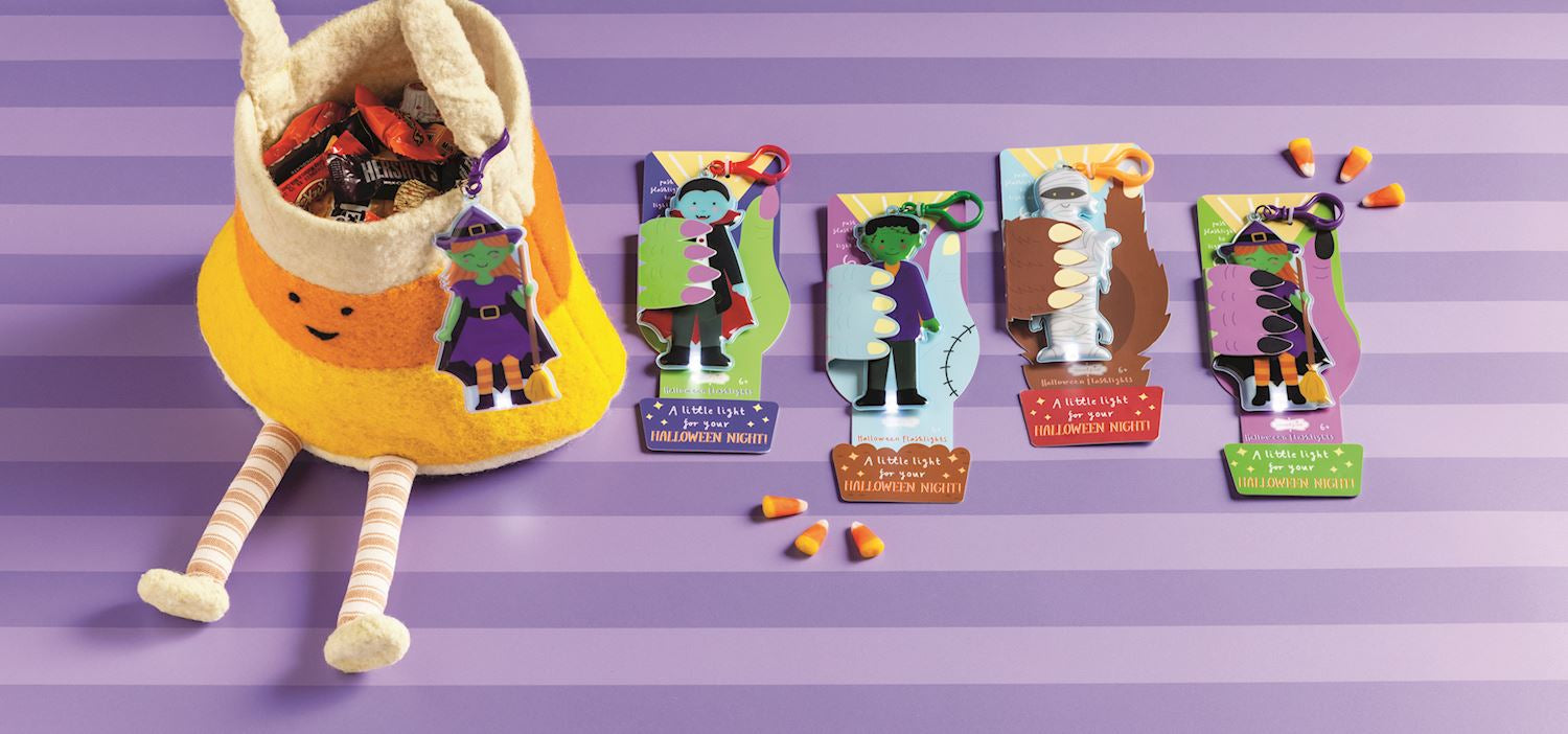 Little Lite for Halloween Night Hanging Clip-On Flashlight