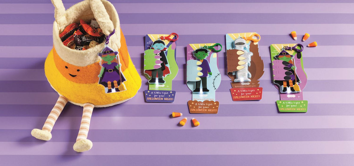 Little Lite for Halloween Night Hanging Clip-On Flashlight