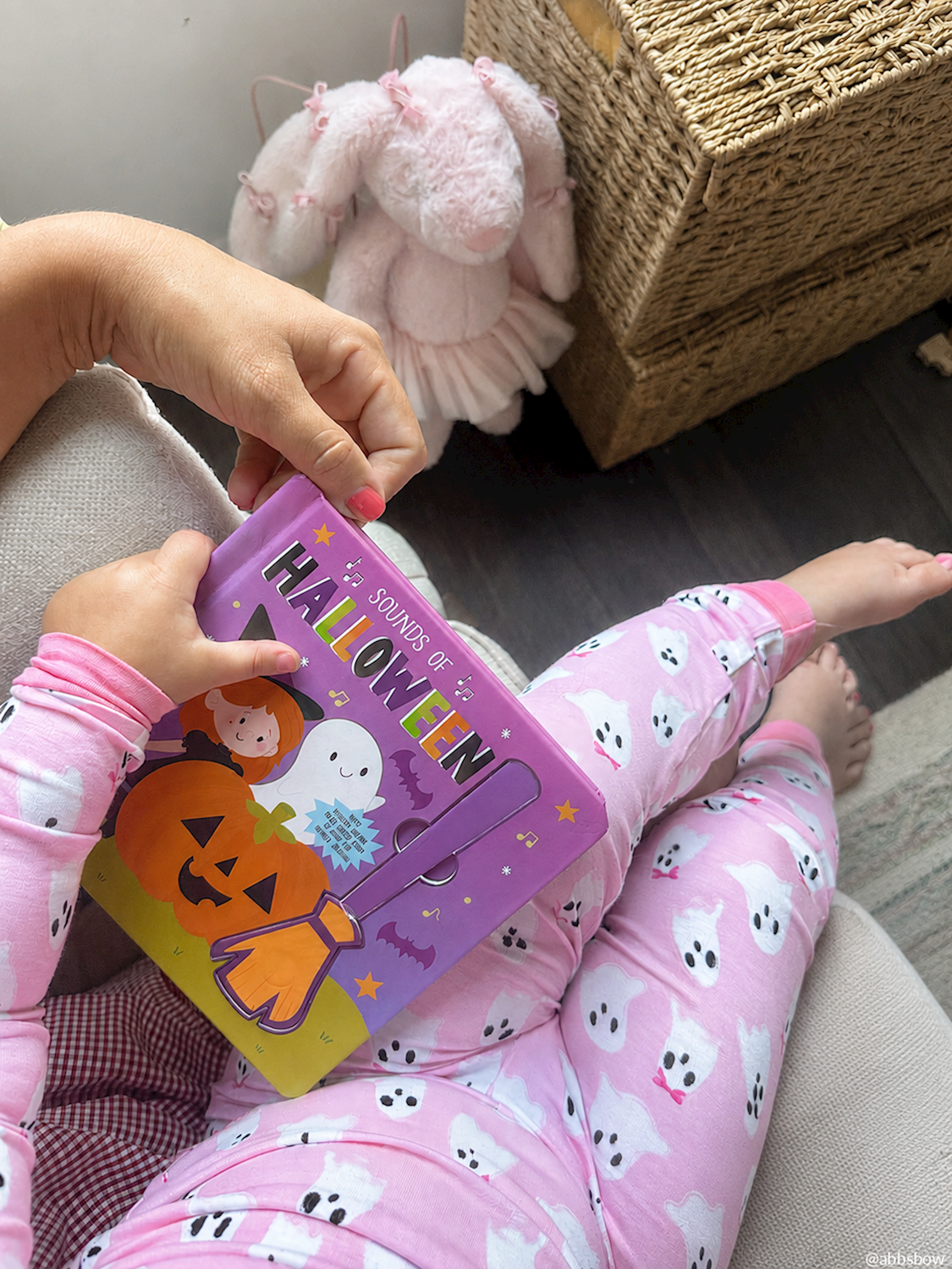 Pink Ghost Glow in the Dark Pajamas 2pc Set