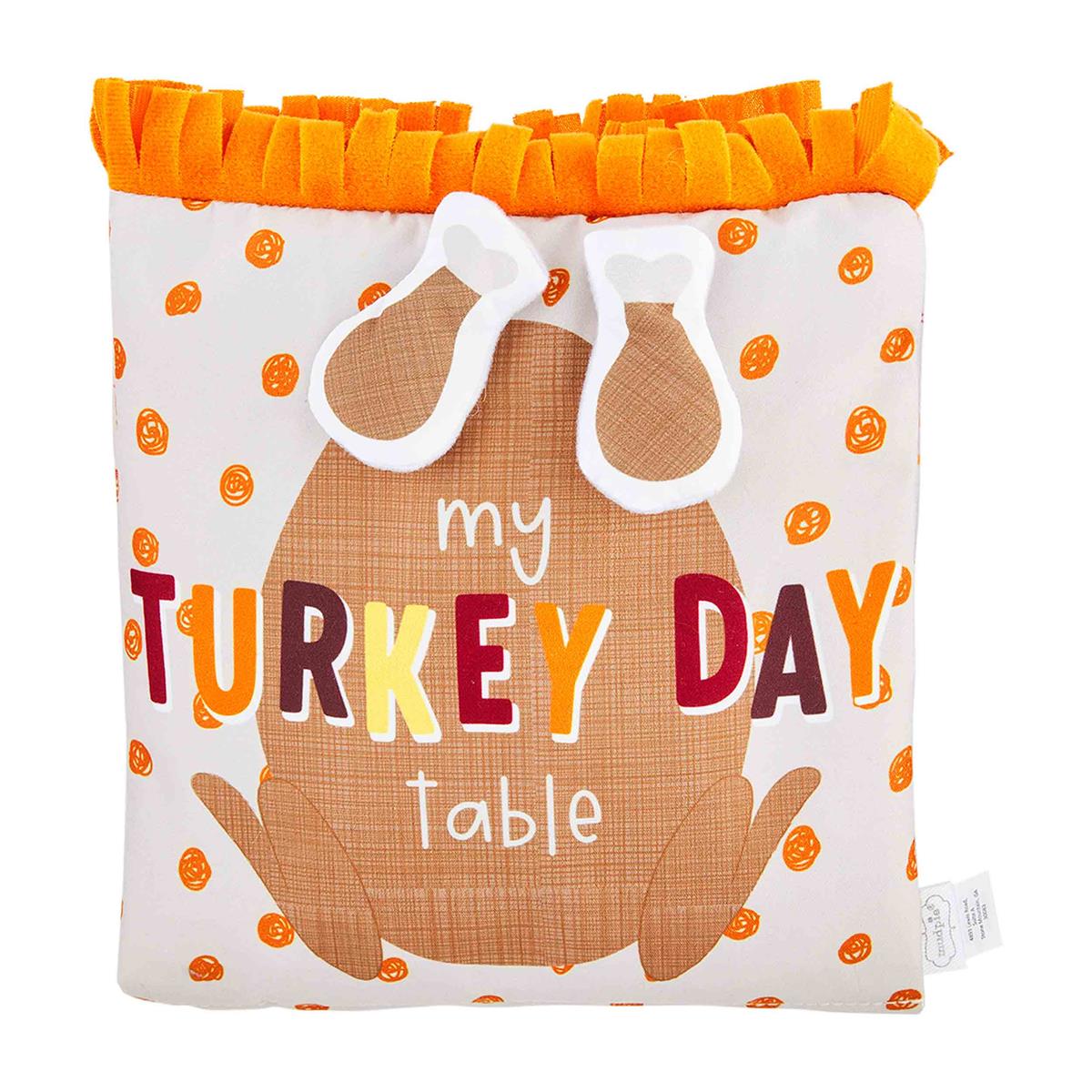 Set The Table for Thanksgiving Fabric Book