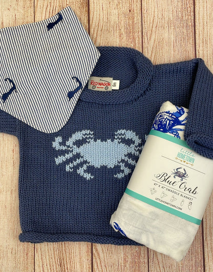 blue crab themed gift