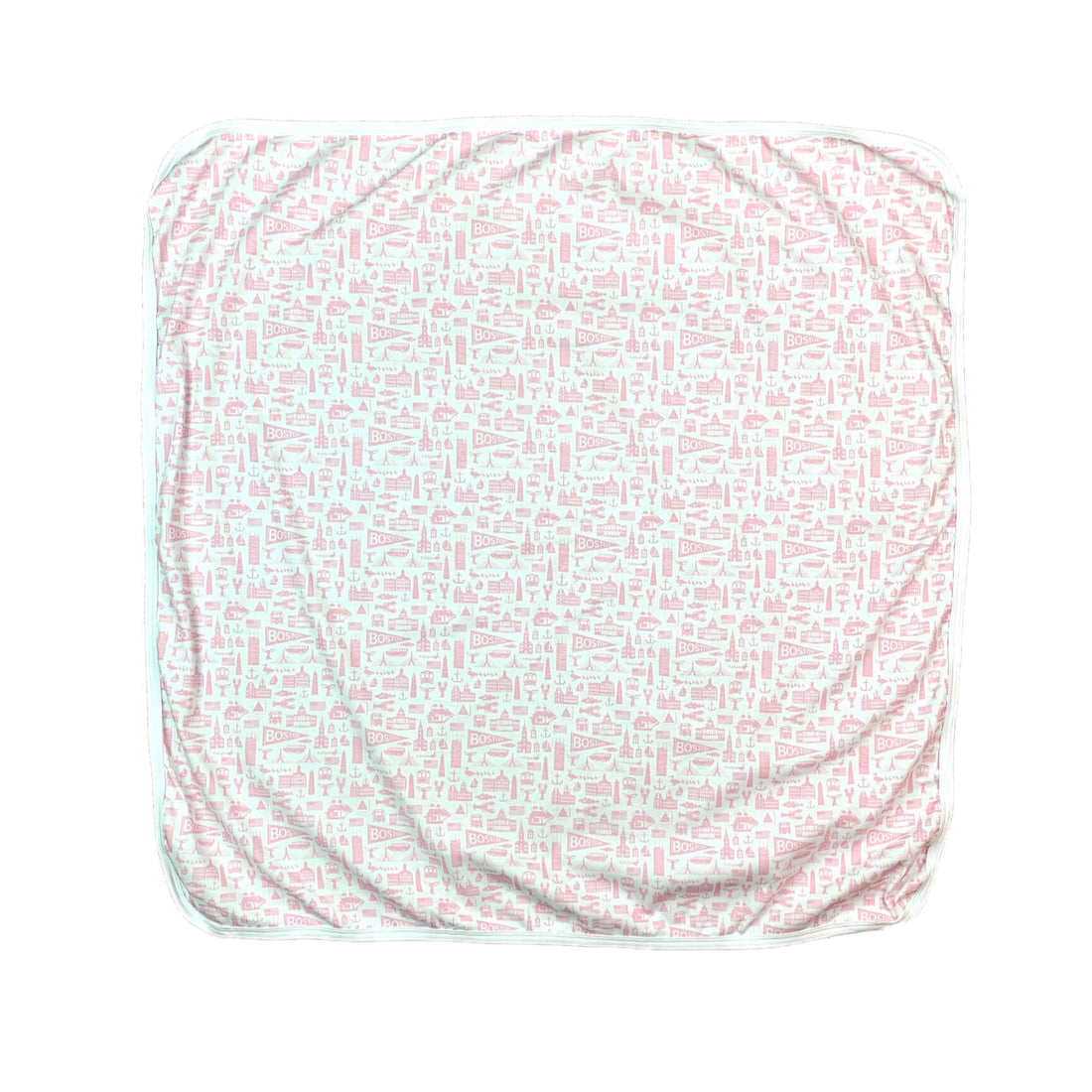 pink boston baby blanket
