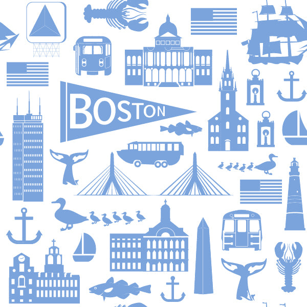 blue boston blanket