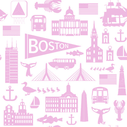 pink boston baby hat