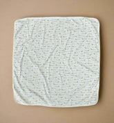boston baby blanket with ducklings