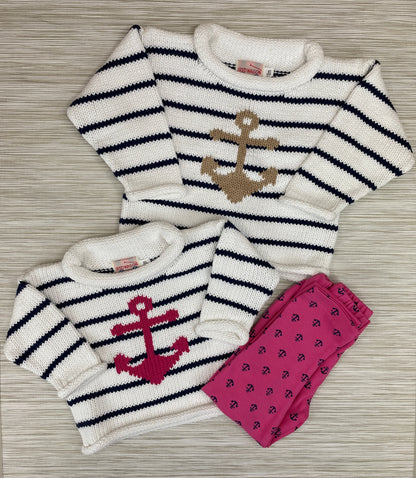 striped anchor sweaters