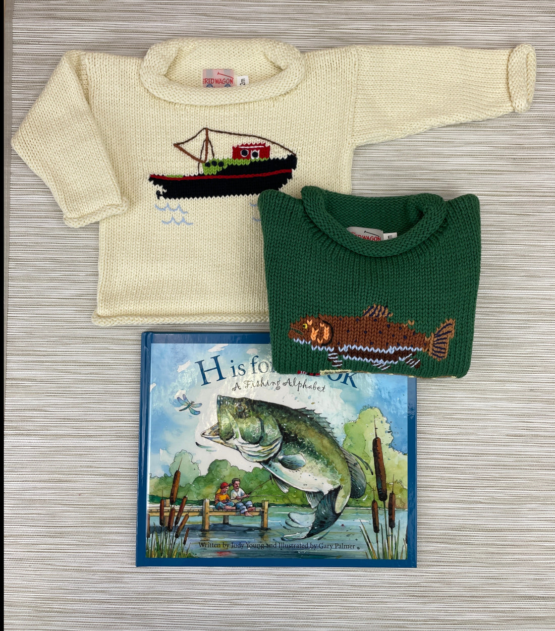fishing sweaters for kids