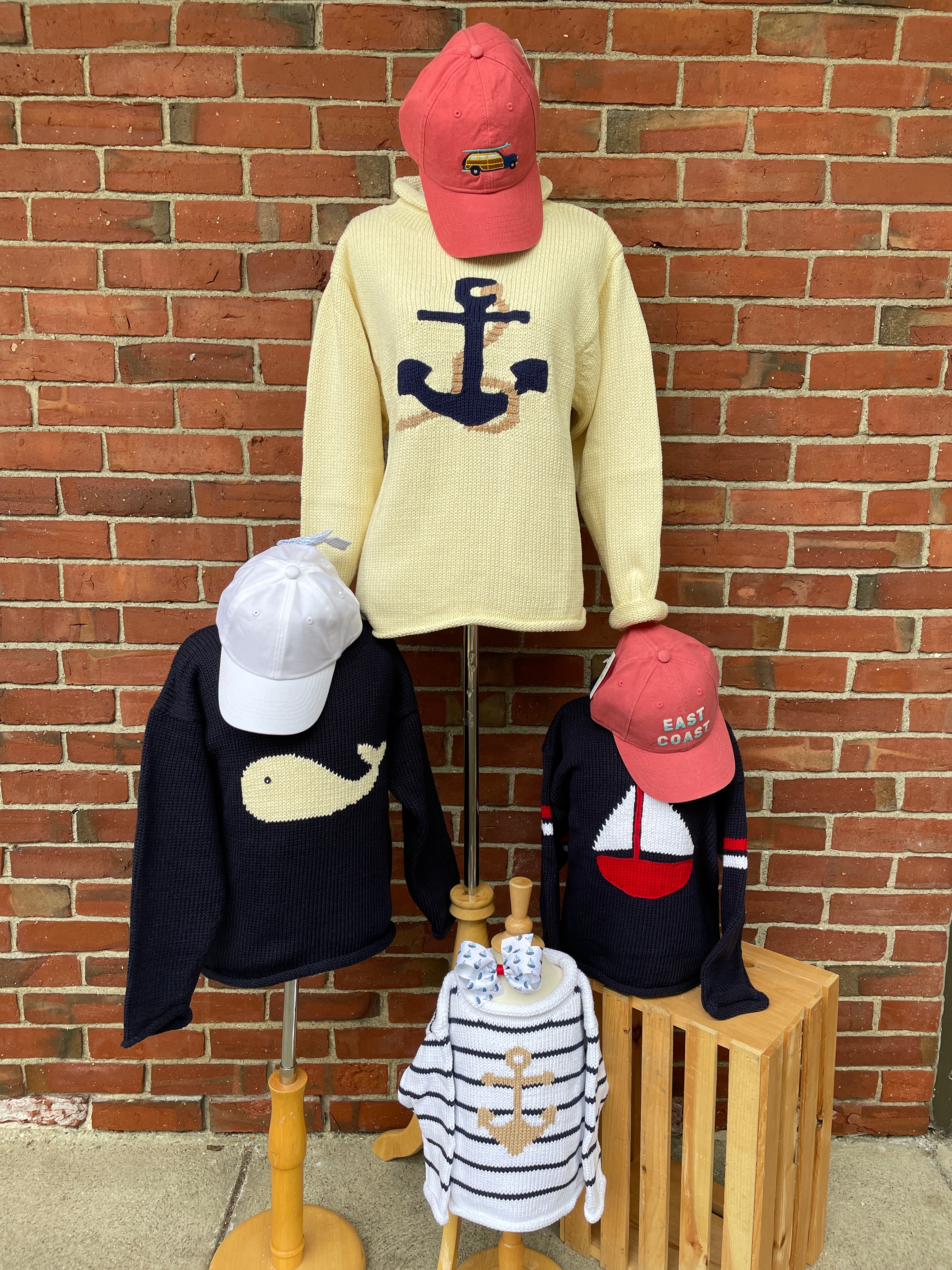 Ladies Anchor Rope Sweater