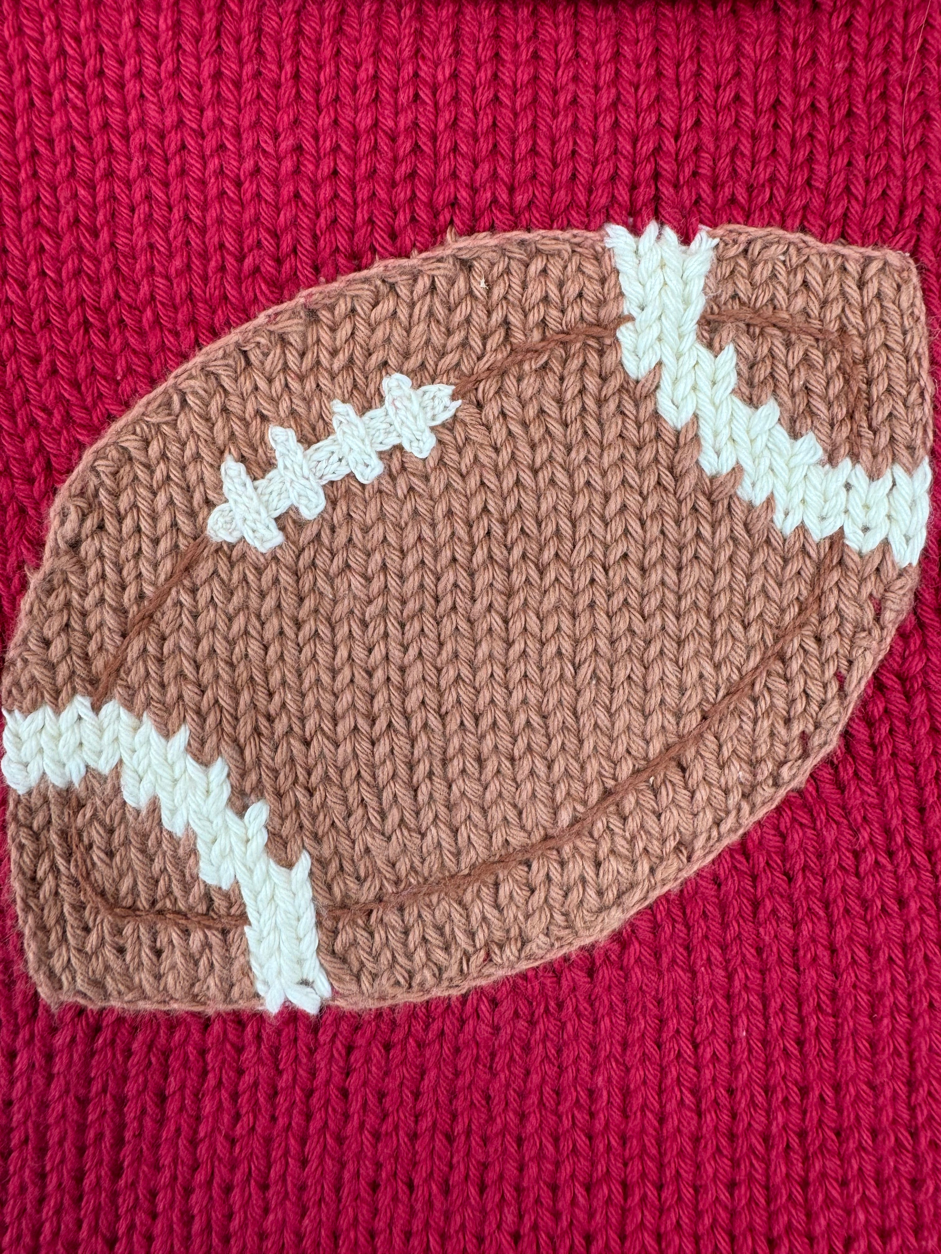 close up of knit