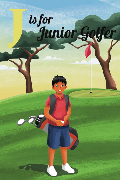 ABC Golf book for kids