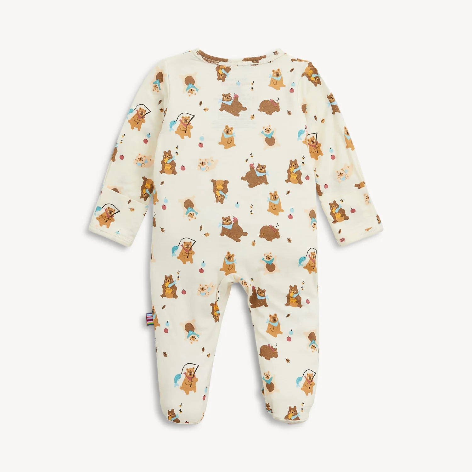 Ivory Beary Silly Magnetic Footie