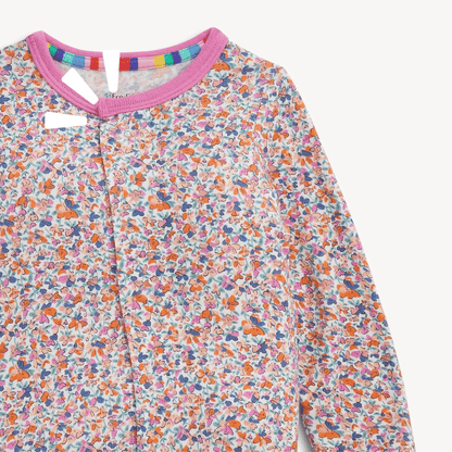 Pink Floral Stella Magnetic Footie