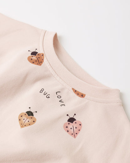Petal Love Bug Relaxed Sweatshirt