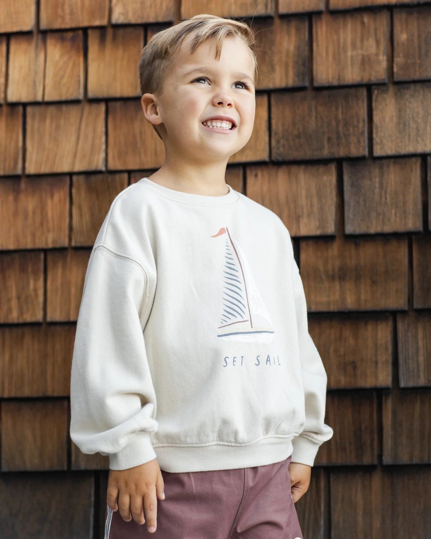 Pebble Set Sail Oversized Sweatshirt