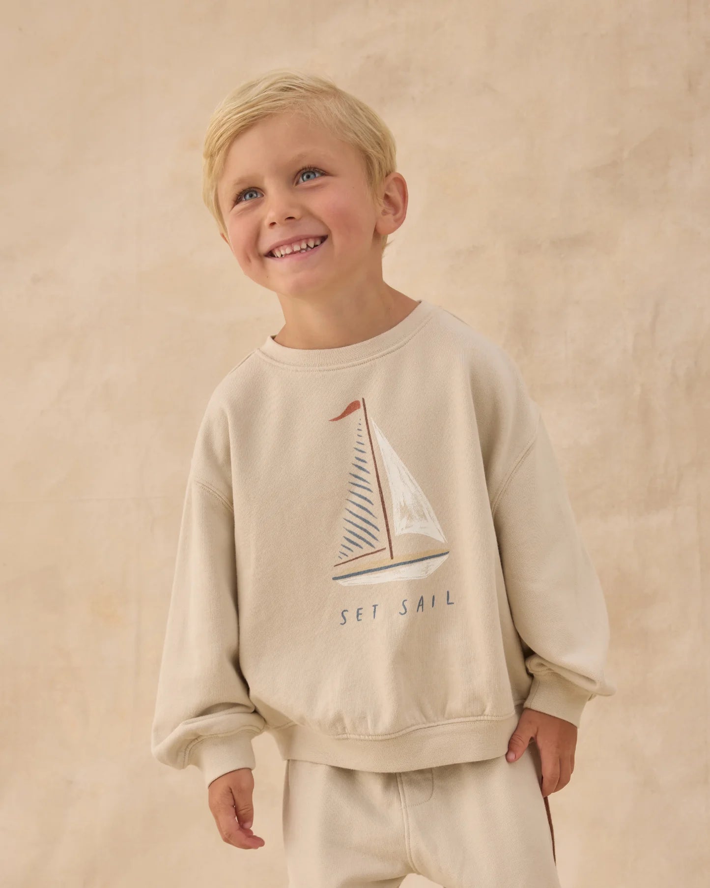Pebble Set Sail Oversized Sweatshirt