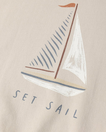 Pebble Set Sail Oversized Sweatshirt
