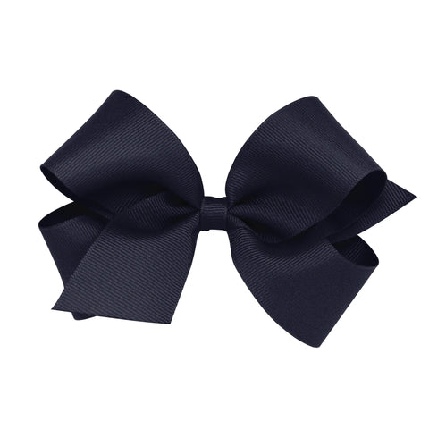 navy blue bow