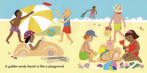 children's at the beach book