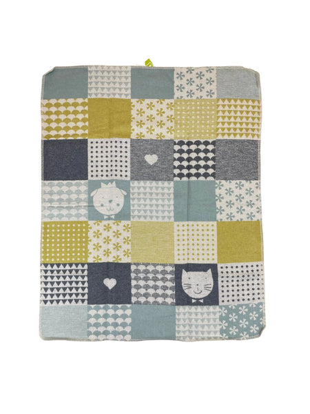 dog and cat baby blanket