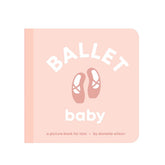 pink ballet baby book